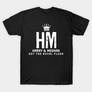 HM Meghan Markle Prince Harry Funny Design T-Shirt